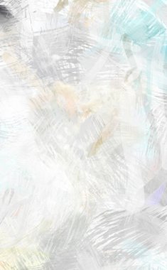 Soyut arkaplanda pürüzlü fırça darbeleri. Fırça boyası. Renkli boya darbeleri. Eşsiz duvar sanatı. Tuvaldeki modern sanat. Renkli çağdaş sanat eserleri.