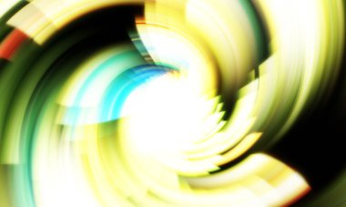 Dönen Işık gösterisi arka planı. Canlı renklerle donatılmış ruhani enerji girdabı. Renkli canlı hareket çizimi. Tanıtım geçmişi. Kutlama grafiği.