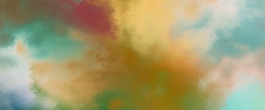 Modern fırça darbeleri. Poster, duvar sanatı, afiş, kart, kitap kapağı veya ambalaj için rahatlatıcı kompozisyonun yumuşak renkli çizimi. Pastel renklerle suluboya. 