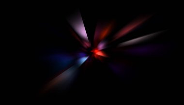 Parlayan yıldızın patlaması. Dinamik renkli arkaplan resmi. Parıldayan ışıklar duvar kağıdı. Tasarımınız için canlı şablon.