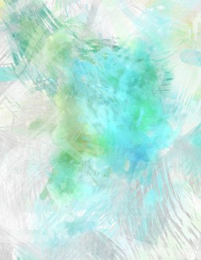 Soyut arkaplanda pürüzlü fırça darbeleri. Fırça boyası. Renkli boya darbeleri. Eşsiz duvar sanatı. Tuvaldeki modern sanat. Renkli çağdaş sanat eserleri.