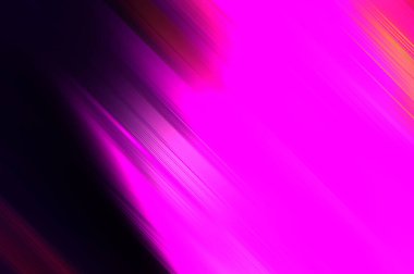 Canlı köşegen ışınları ile parlayan duvar kağıdı çizimi. Renkli çizgileri ve gradyanı olan minimalist tasarım. Soyut arkaplan. Renkli ışıkların dinamik hareketlerdeki grafiğini kavra.