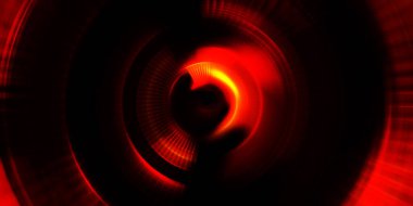 Parlayan neon ışıkları. Parlak sunum tasarım şablonu. Fotoğraf makinesi konsepti. Soyut arkaplan. Dönen ışık ışınları. Hareketli kavramsal duvar kağıdı. Grafik dijital illüstrasyon. 