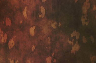 Gergin bir geçmişi ve sıkıntılı bir yapısı var. Renkli tozlu şablon. Tasarımınız için doku ve elementler. Çizik ve lekeli duvar kağıdı. Gotik duvar.