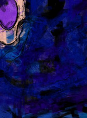 Tuval üzerinde etkileyici fırçalanmış resim. Kaotik resim. Taranmış Boyalı Soyut Arkaplan. Fırça darbesi ile boyanmış. Kaos duvarı sanatı. Sanatsal canlılık ve renkli duvar kağıdı.