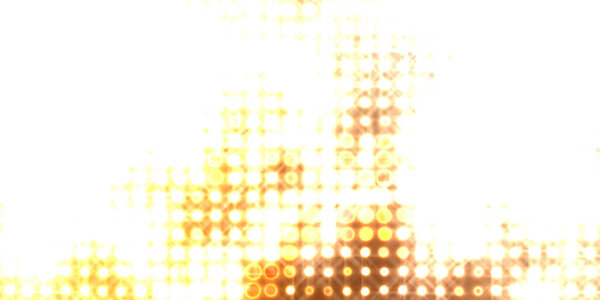 Светящиеся обои узор. Гламурный фон красочных огней с прожекторами. На черном фоне загораются мигающие огни. Цифровая иллюстрация прожекторов сцены или стадиона. 