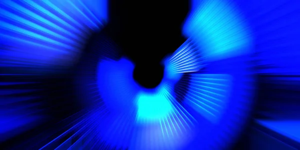 Motion Conceptual Wallpaper Graphic Digital Illustration Glowing Neon Rotating Lights — Stock Photo, Image