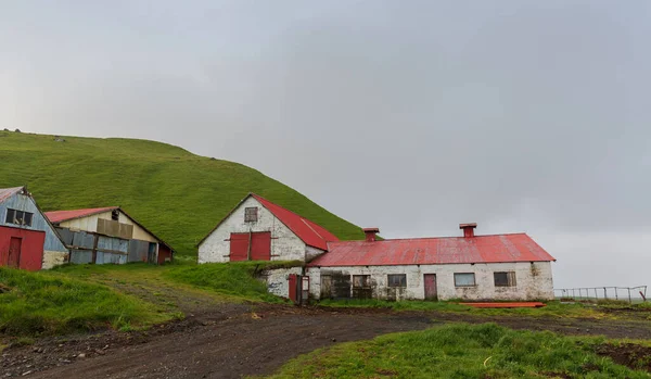 Old Farmhouse Iceland — 图库照片