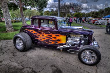 hot rod klasik arabalar