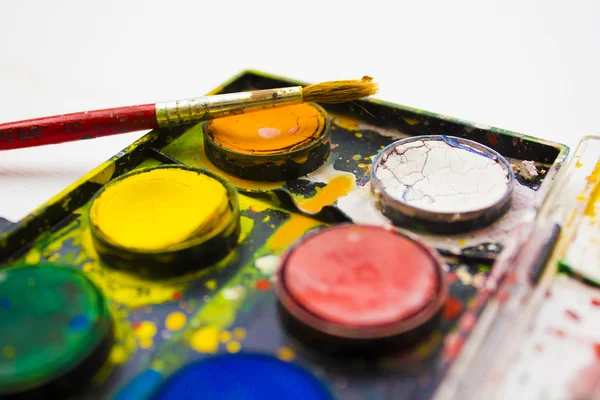 Watercolor paint — Stock Photo, Image