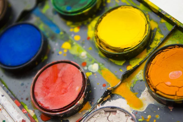 Watercolor paint — Stock Photo, Image