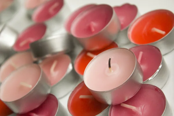 Candele d'amore — Foto Stock