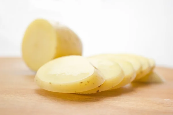 Gesneden aardappel — Stockfoto