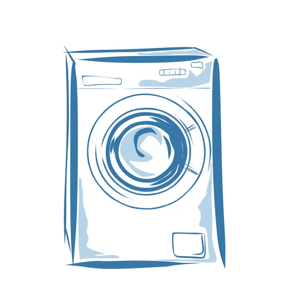 洗濯機 — ストックベクタ