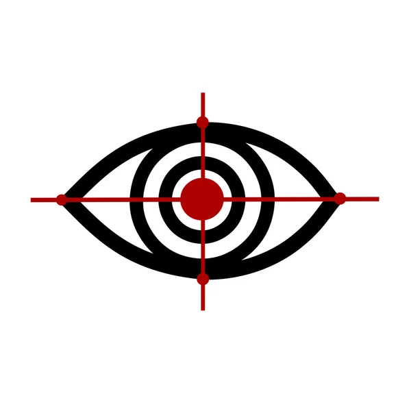 Auge Logo 3 — Stockvektor