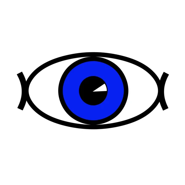 Auge Logo 4 — Stockvektor