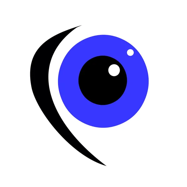 Auge Logo 6 — Stockvektor