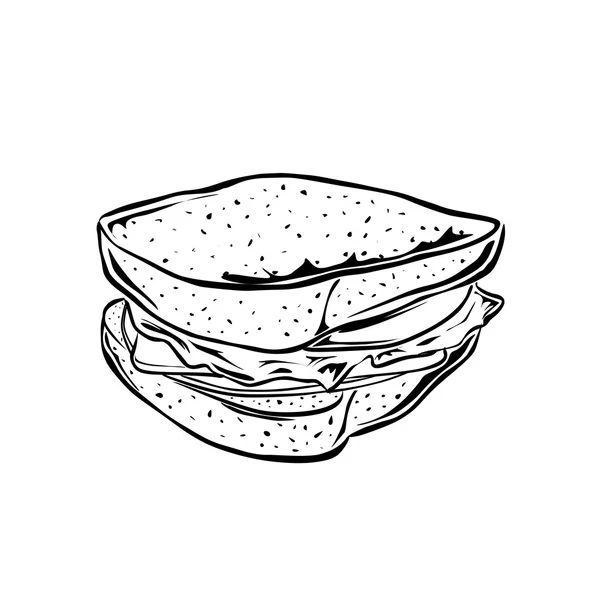 "sandwich" — Image vectorielle