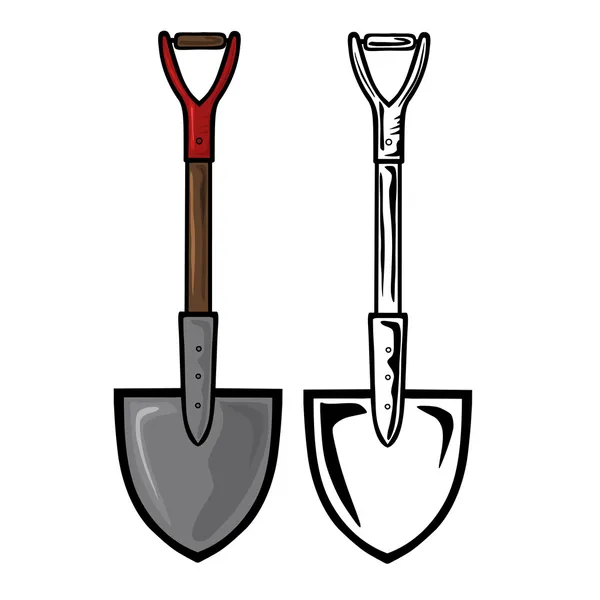 Shovel — Stock Vector