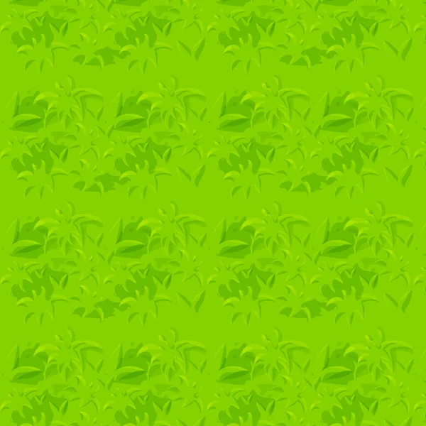 Grass Lawn Abstract Seamless Background Game Asset Pattern Natural Field — ストックベクタ