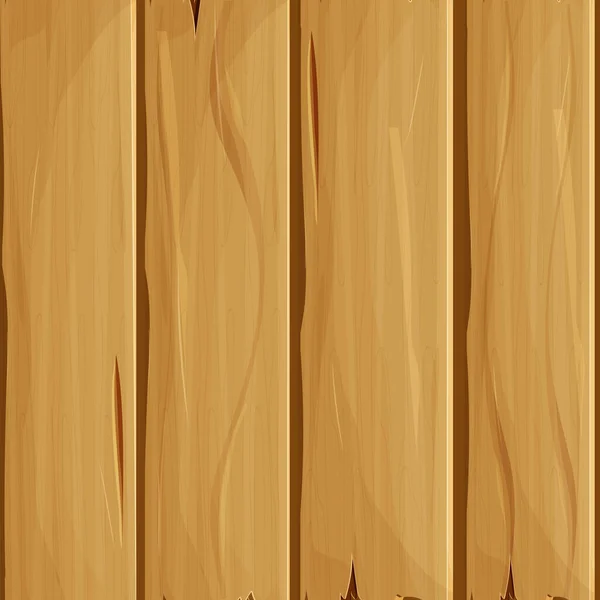古い木のテクスチャは プランク Uiゲームの背景からカバーし 漫画のスタイルでシームレスなパターンを隔離した 詳細な質感のある素材 そうだ ベクターイラスト — ストックベクタ