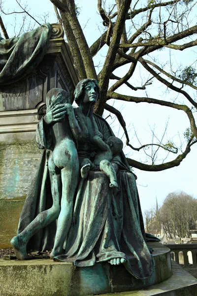 Père lachaise w Paryżu — Zdjęcie stockowe