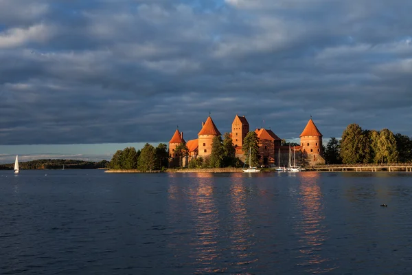 Νησί κάστρο Trakai — Φωτογραφία Αρχείου