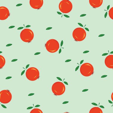 Kırmızı meyveler seampless desen vektör