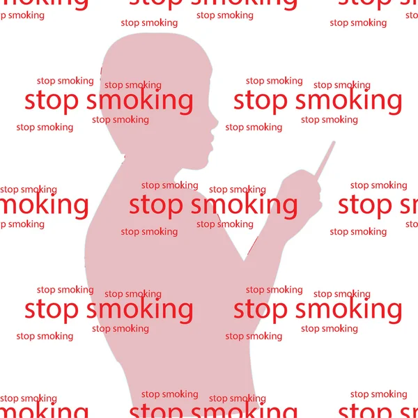 Vynechat kouření — Stockový vektor
