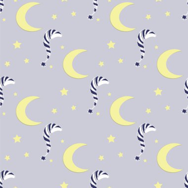 gece vektör desen