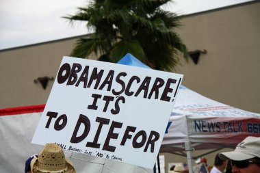 obamascare işareti