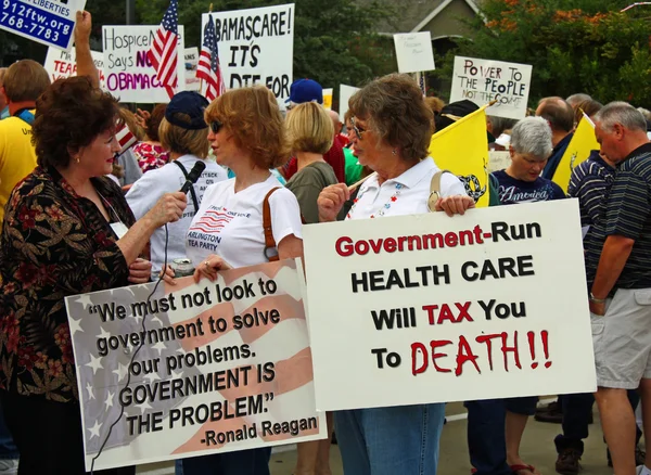 Tea Party Express Rally — Stock Photo, Image