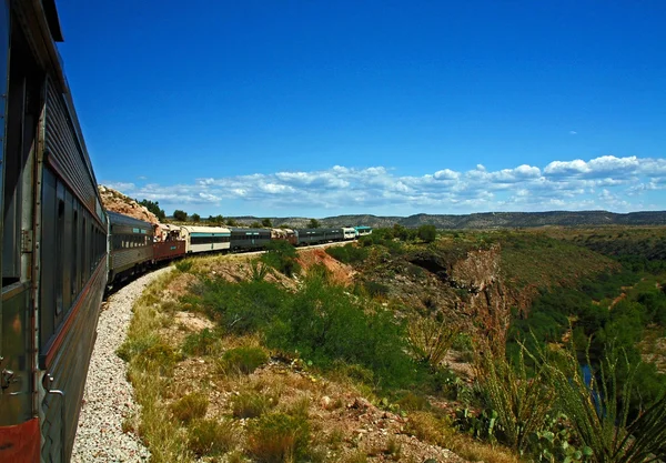 Verde Canyon togtur i Arizona - Stock-foto