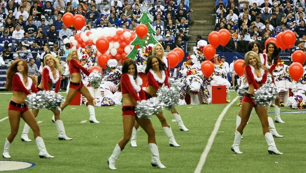 Cowboys Cheerleaders Halftime — Stock Photo, Image