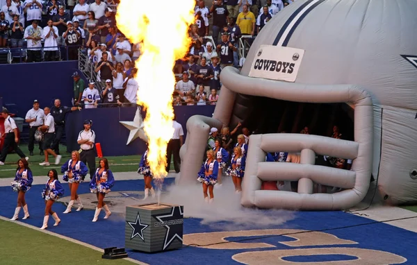 Cowboys Pyrotechnics — Stock Photo, Image