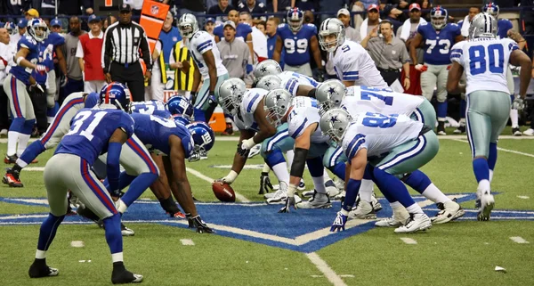 Cowboys em fila — Fotografia de Stock