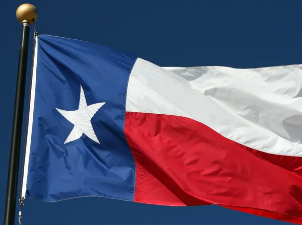 Bandiera del Texas — Foto Stock