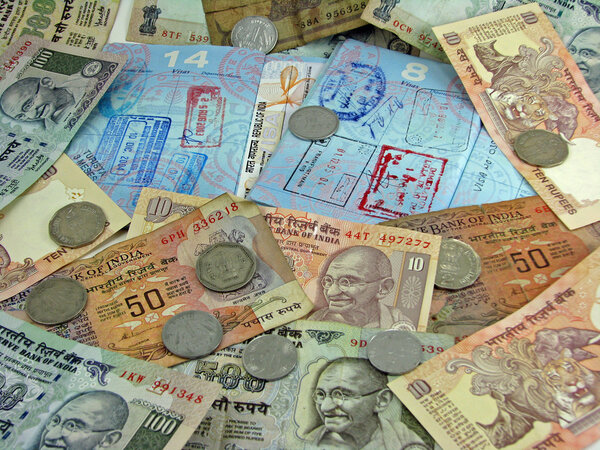 Индийские деньги
