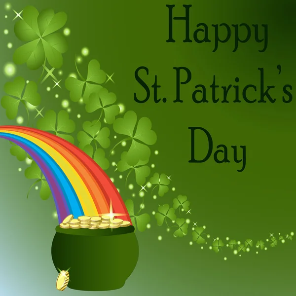 St Patrick's Day-Pot of Gold — Stock Photo, Image