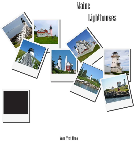 Maine Lighthouses — Stock Photo, Image