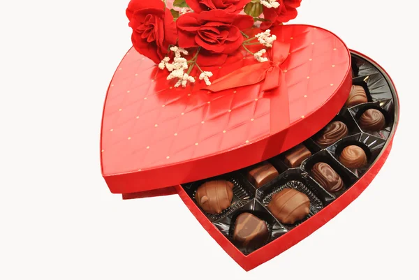 Valentine Chocolates — Stock Photo, Image