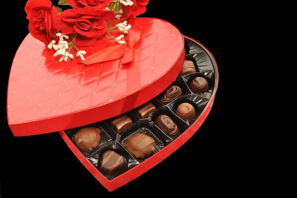 Valentine Chocolates — Stock Photo, Image