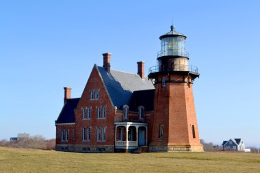 Block Island Lighthouse, USA clipart