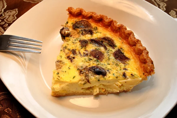 Quiche Para Brunch — Fotografia de Stock