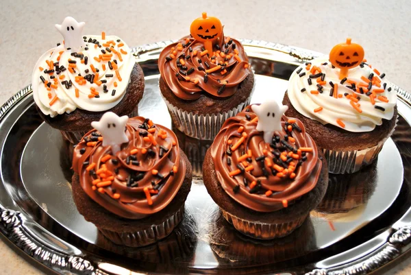 Halloween cupcakes — Zdjęcie stockowe