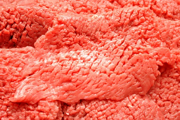 Antecedentes de bifes de cubo de carne crua — Fotografia de Stock