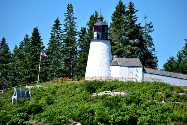 Burnt Island Lighthouse — Stock Photo, Image