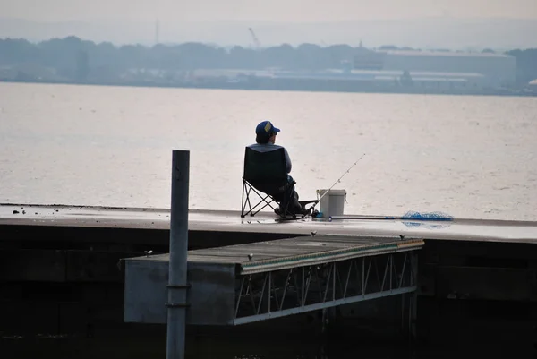 Avkopplande fisher — Stockfoto