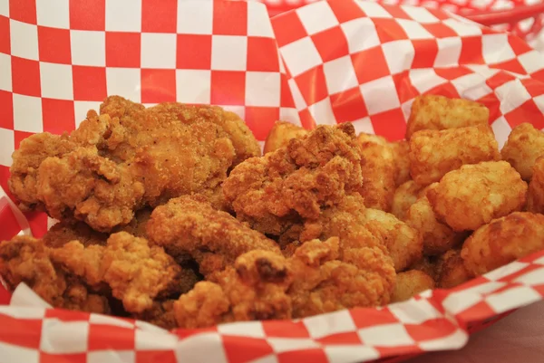 Fried Chicken Tenders — Stock Photo, Image