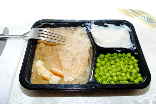 Turkey TV Dinner — Stock Photo, Image